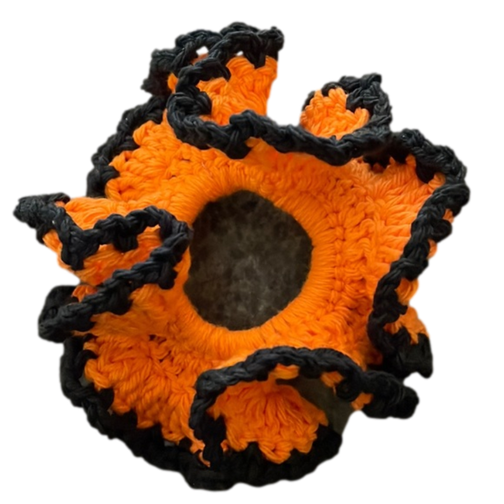 Handmade Scrunchie - Great for fall, Halloween